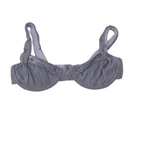 Tavik Sawyer Swimsuit Womens XS Purple Metallic Slinky Rib Underwire Cups Lined